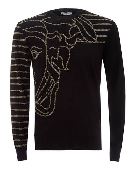 versace collection jumper mens